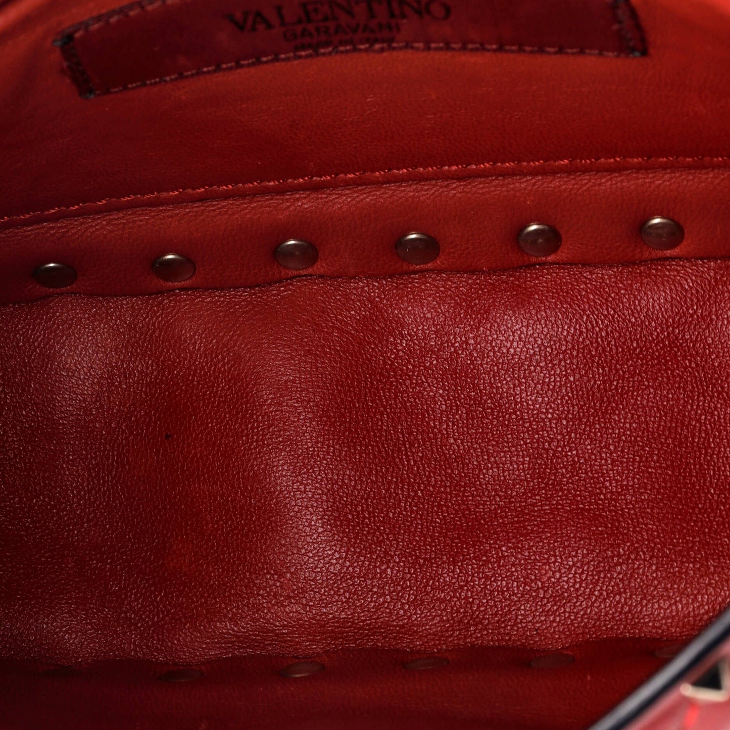 Valentino Garavani Rockstud Spike Flap Bag Quilted Leather Small