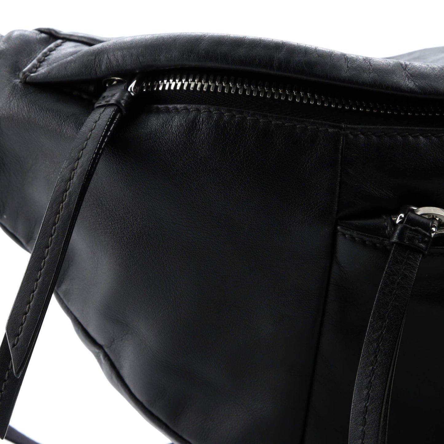 Prada Front Pocket Belt Bag Soft Calfskin Large