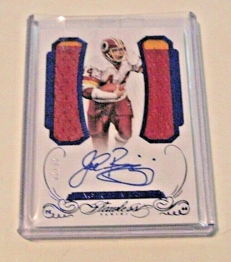 John Riggins 2015 Flawless Sapphire Game Dual