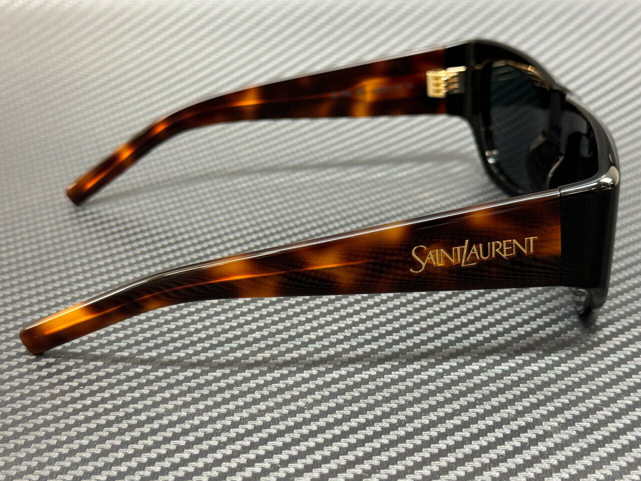 SAINT LAURENT SL 740 004 Black Grey Women's 52 mm