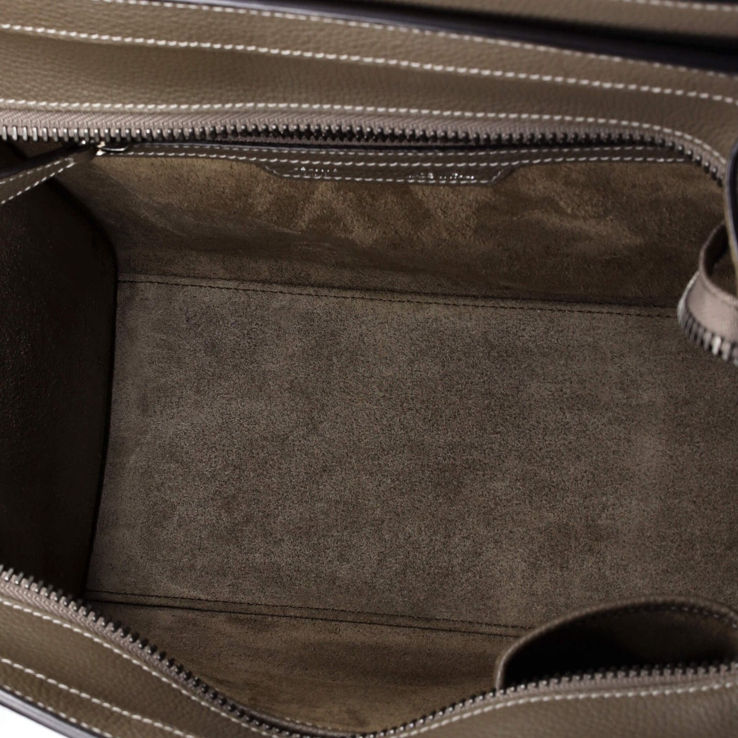 Celine Luggage Bag Grainy Leather Micro