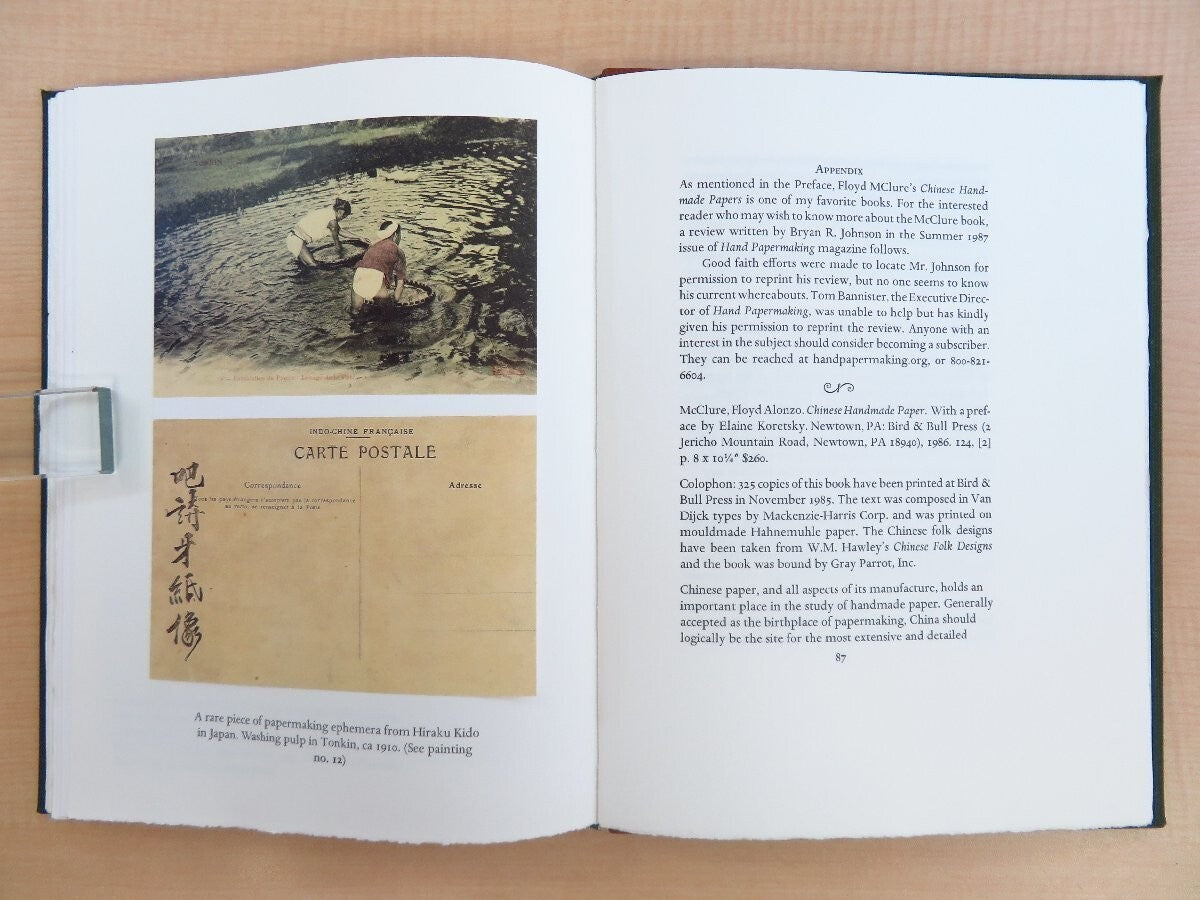 Floyd Alonzo Mcclure Chinese Bamboo Papermaking, 2011, Bird & Bull Press, 1St