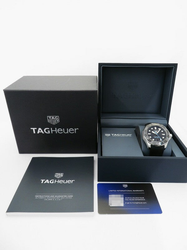 Tag Heuer Aquaracer Professional 300 Wbp5110.Ba0013 Men'S Used Watch #71021