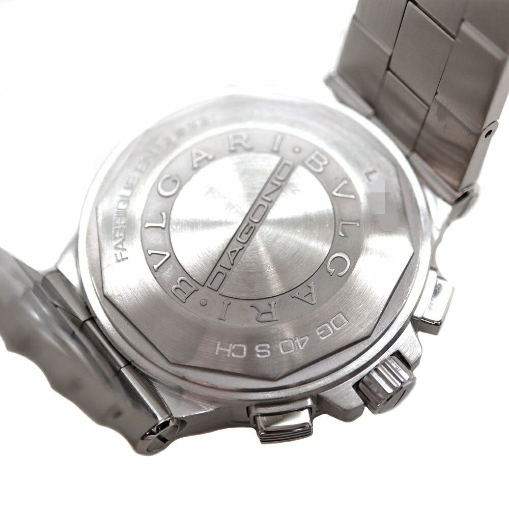 Bvlgari Diagono Chrono Dg40Bssdch Case Size 40Mm Men'S Used Watch #41015