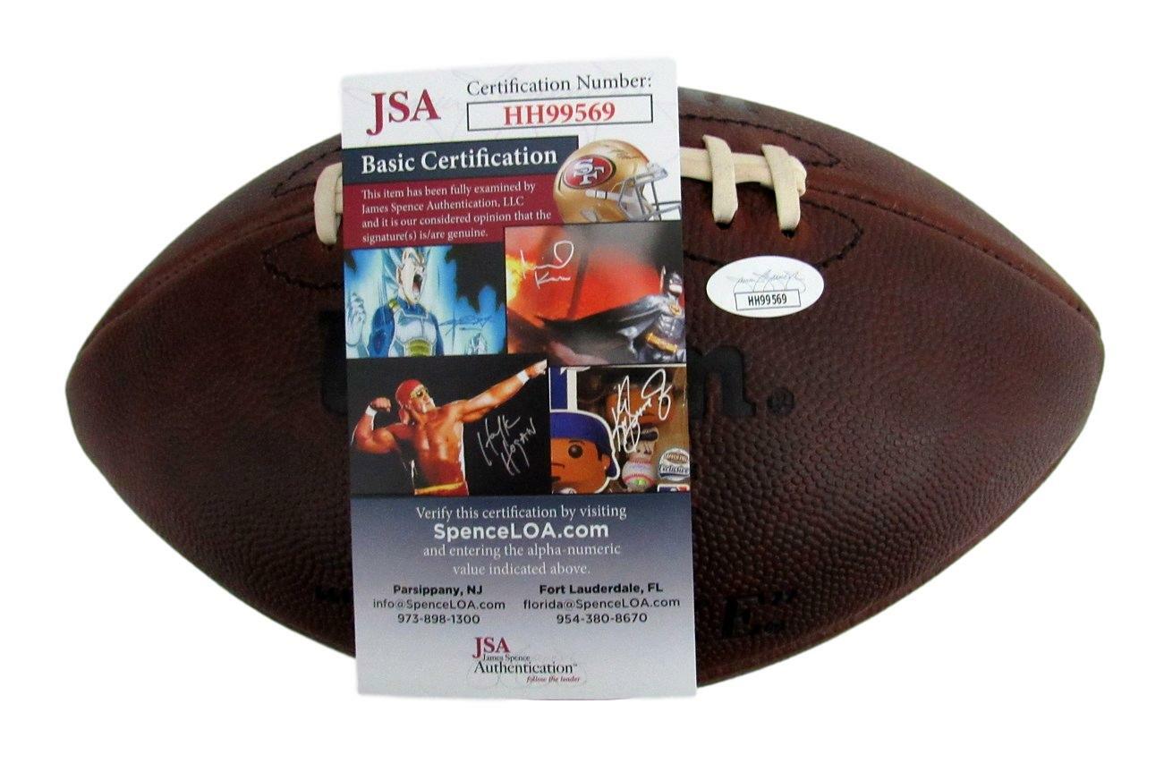 Raymond Berry Signed/Autographed Hof Leather