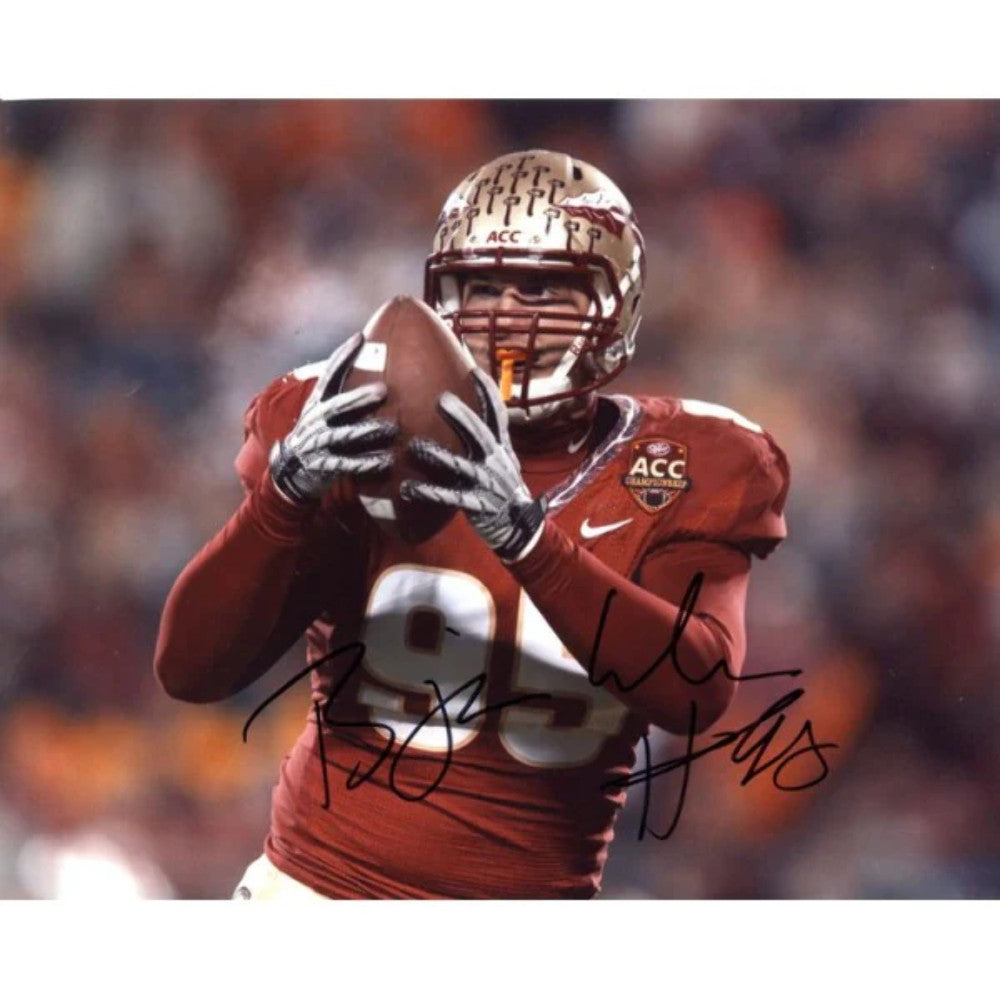 Bjoern Werner Autographed Florida State Seminoles 8X10 Photo