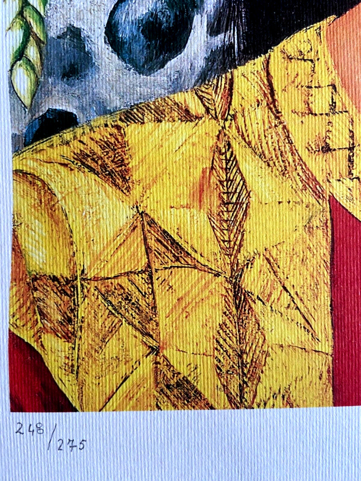 Frida Kahlo Lithograph Coa Hand