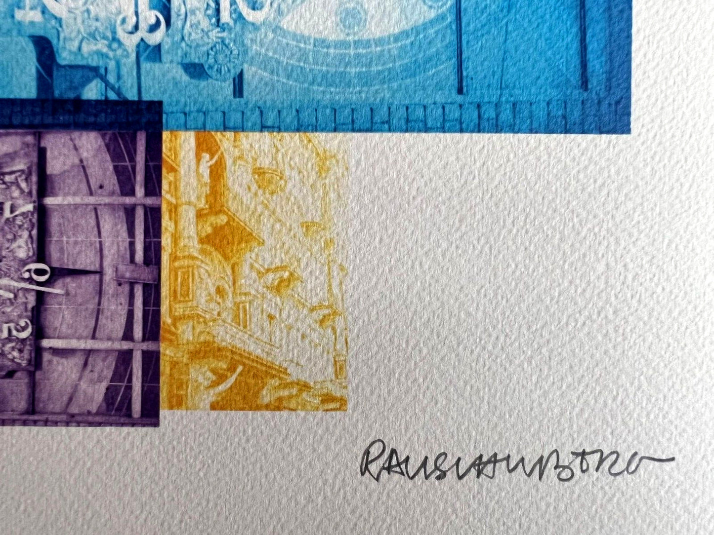 Numbered Robert Rauschenberg Lithograph