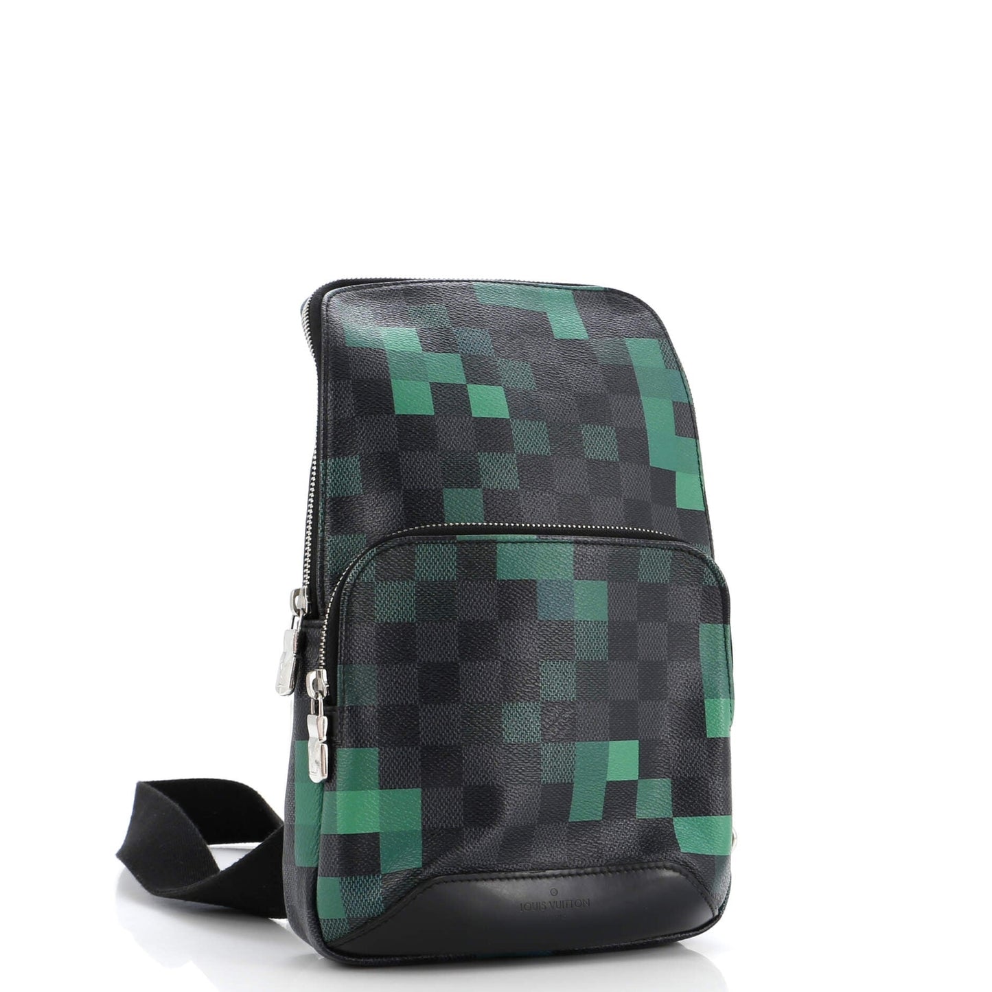 Louis Vuitton Avenue Sling Bag Limited Edition Damier Graphite Pixel