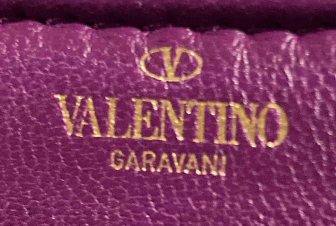 Valentino Garavani One Stud Chain Flap Bag Leather Micro