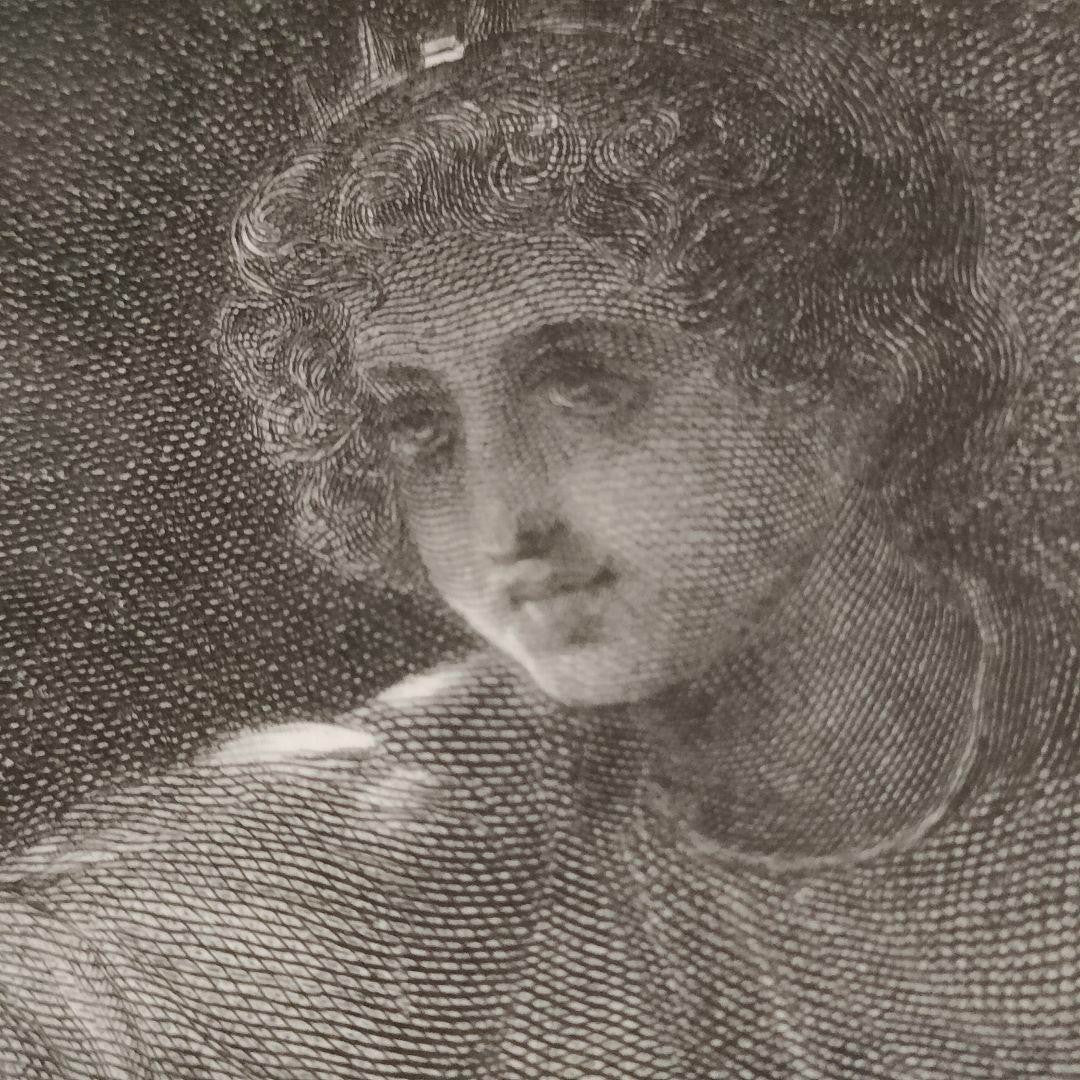 Antique Etching A Midsummer Nights Dream Oberon &