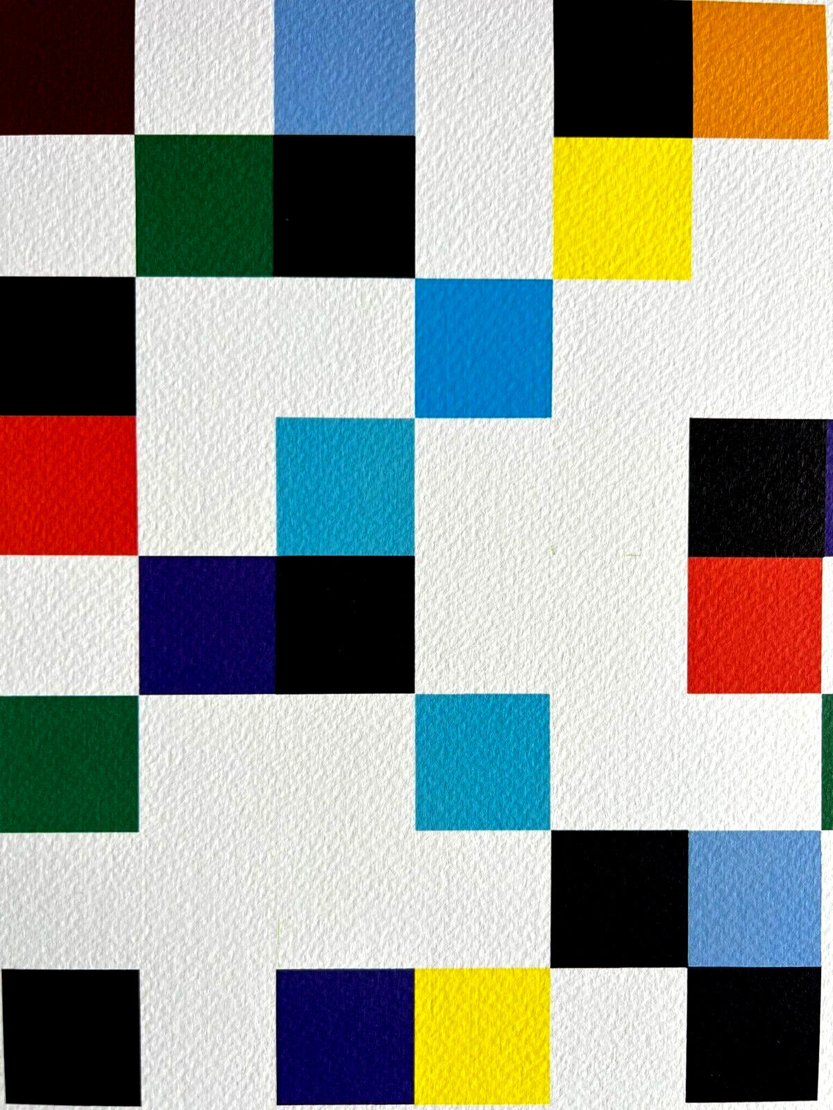 Ellsworth Kelly Lithograph Coa Signed Op Numbered