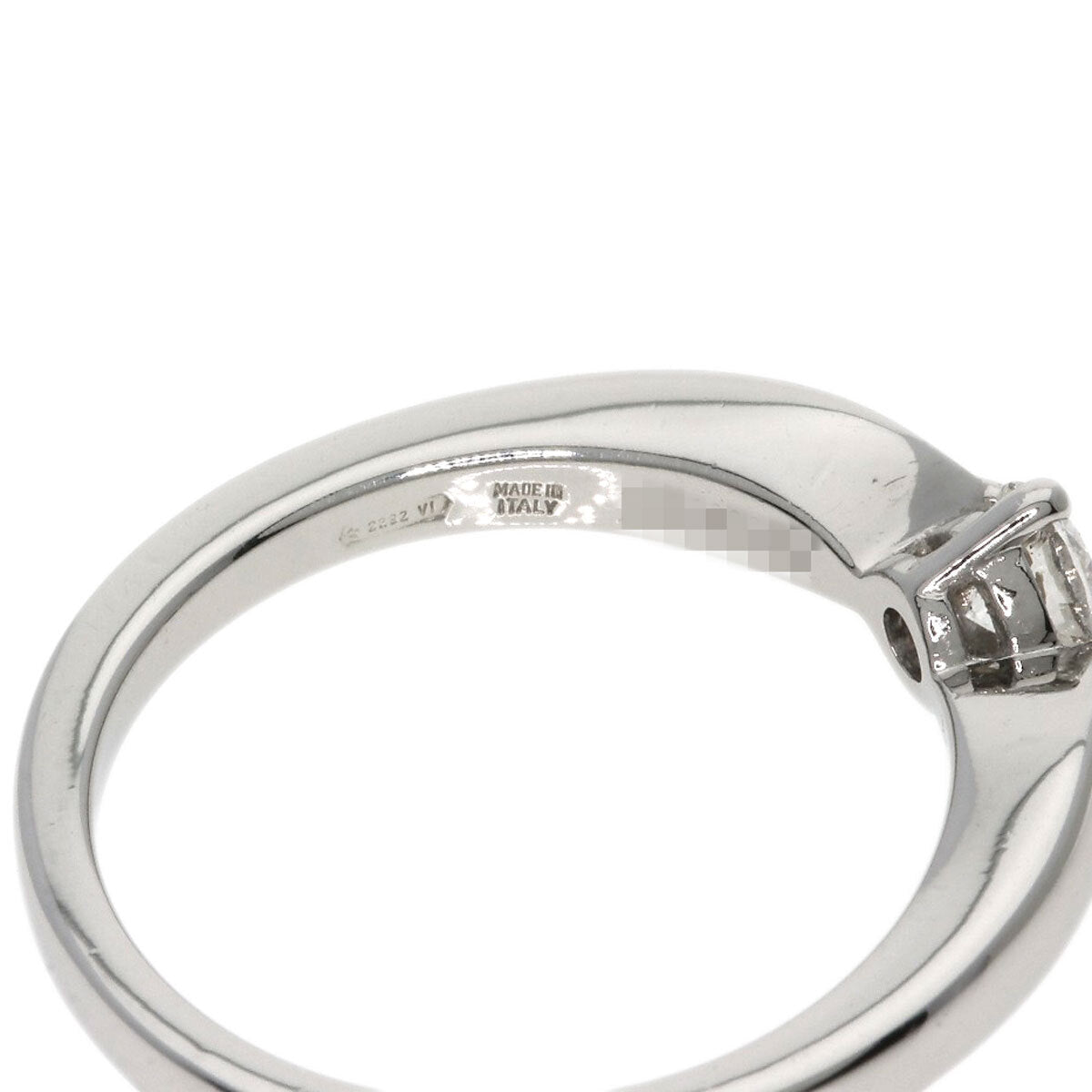 Bvlgari Ring Dedicata Venice Diamond Platinum