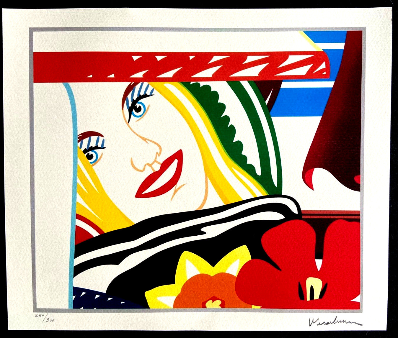 Tom Wesselmann Lithograph Signed O