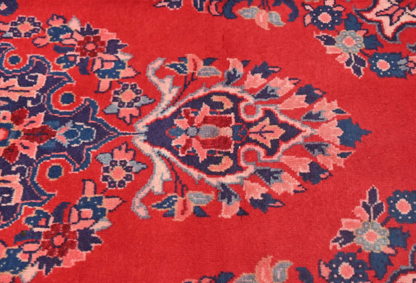 2'2X3'8 Ft Handmade Oriental Area Rug Red Tribal