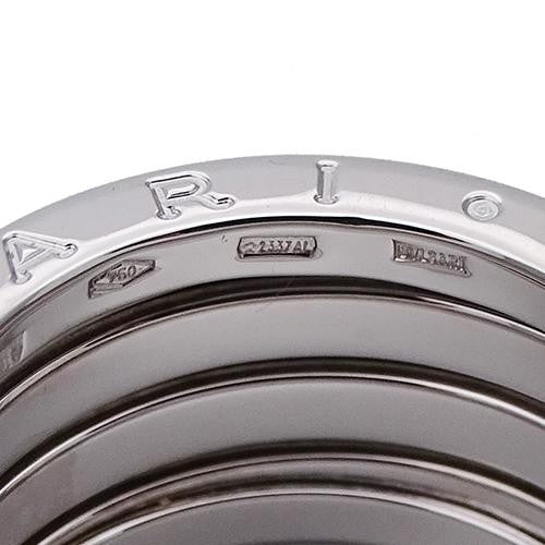 BVLGARI ring men's 750WG B-zero1 4 bands white
