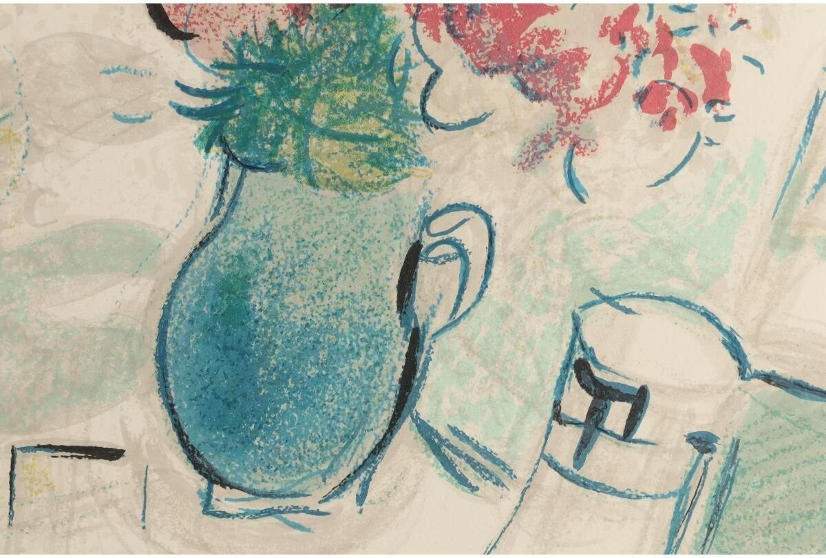 Marc Chagall Signed Original Lithograph Limited