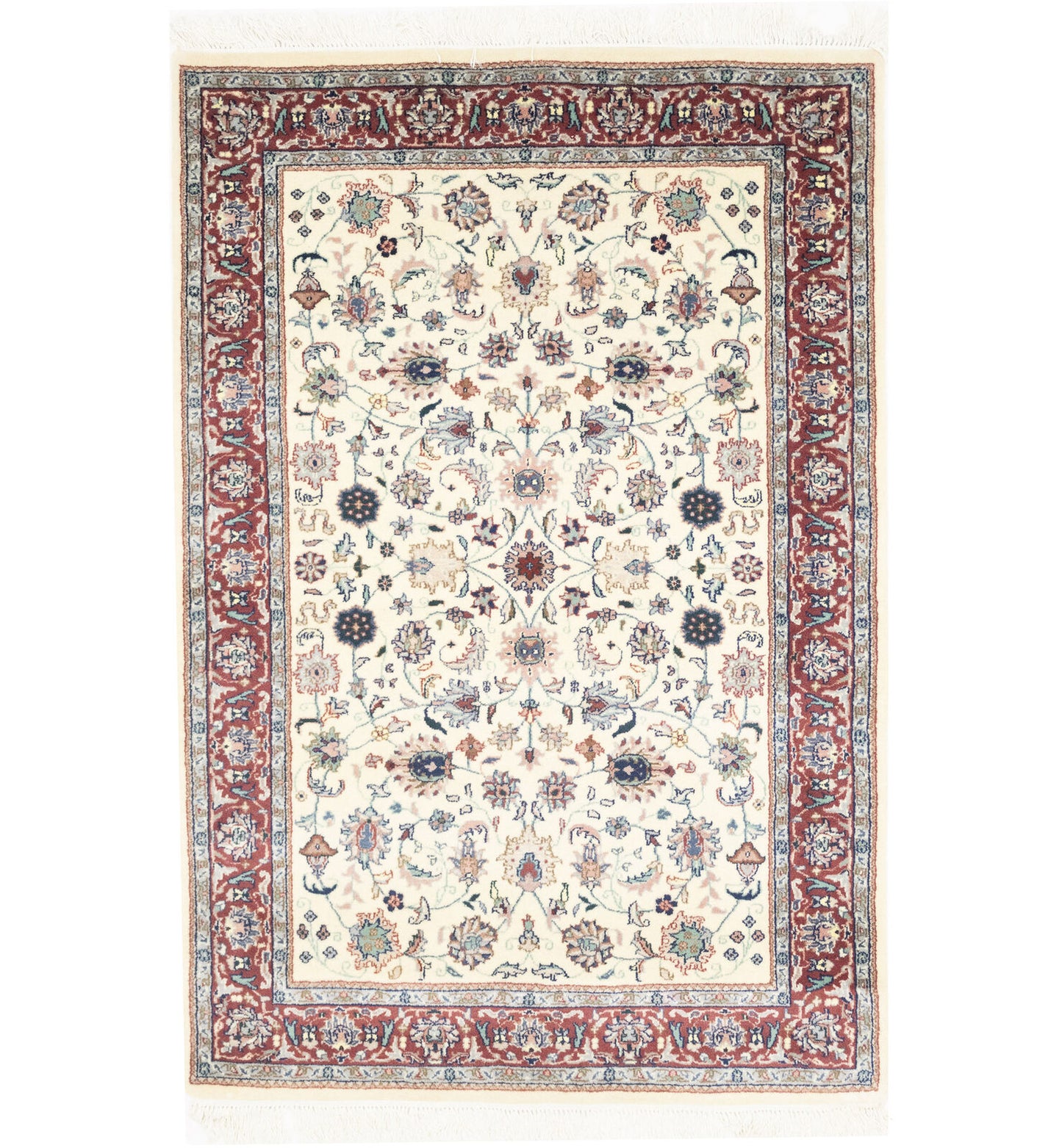 4X6 Ft New Hand-Knotted Oriental Rug Classic