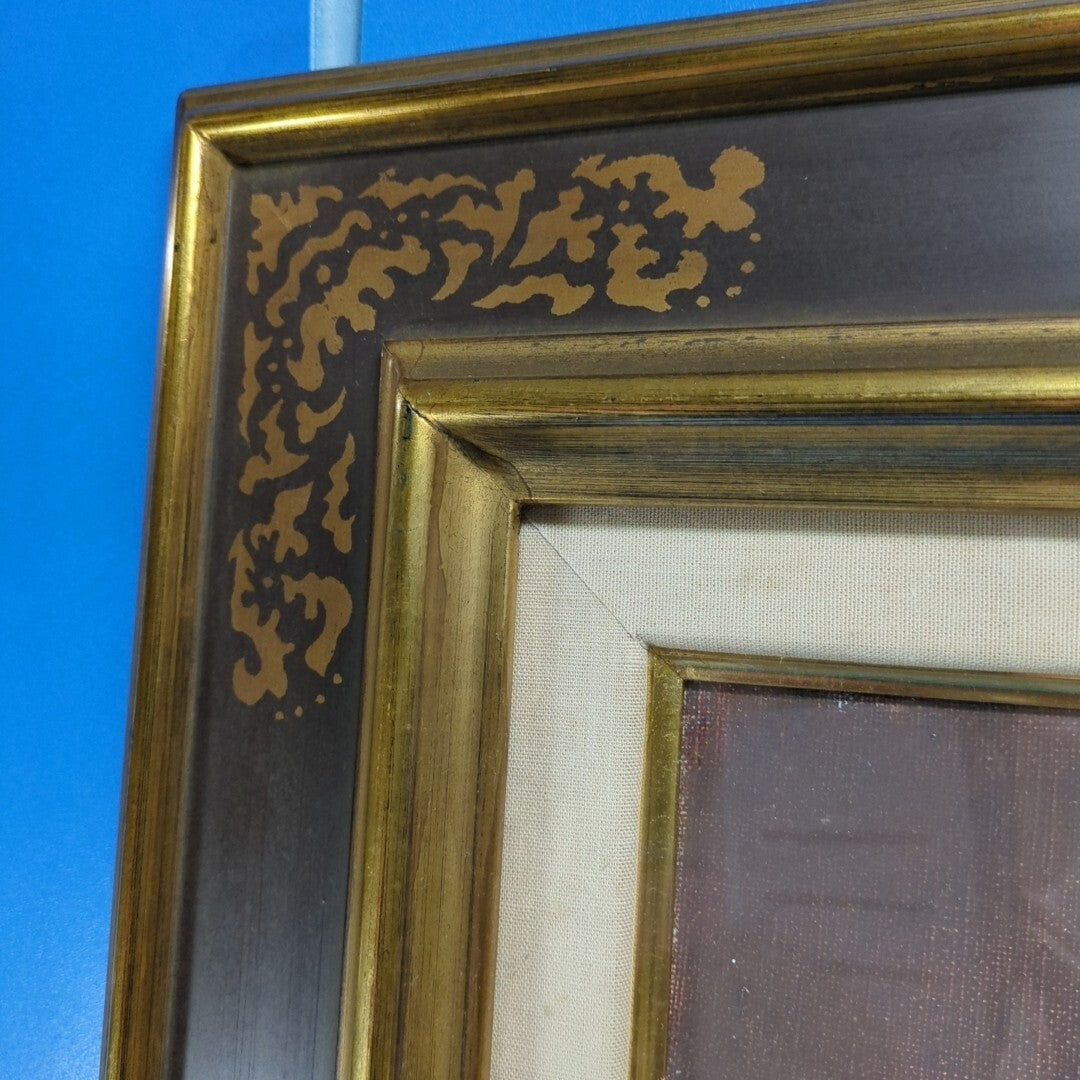 Jean Bille Original Oil Painting On Canvas