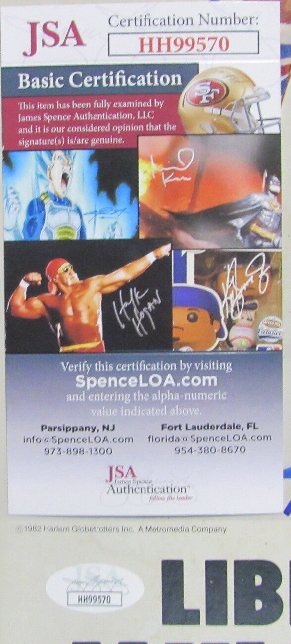 Neal/Haynes/Lemon Globetrotters Multi-Signed