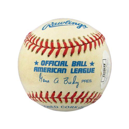 Carroll William Hardy Signed/Inscribed Oal Baseball Boston Red Sox Jsa 188483