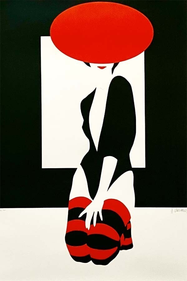 Amleto Dalla Costa Signed Limited Silkscreen