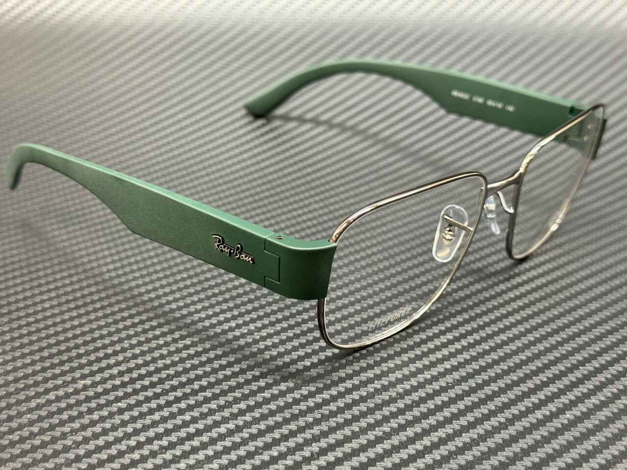 Ray Ban Rx6532 3190 Gunmetal Matte Green Unisex