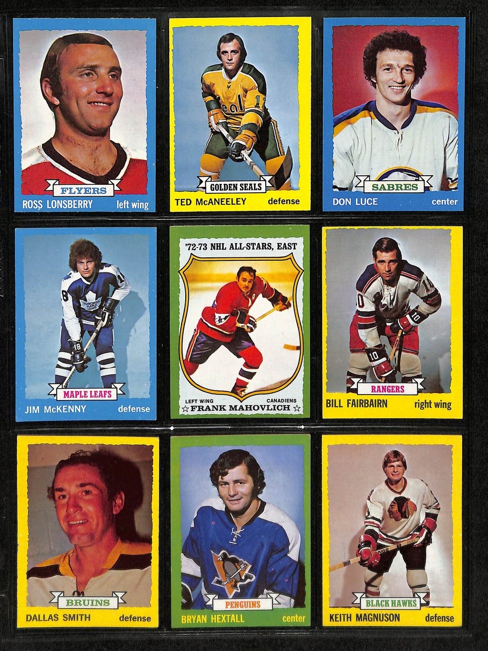 1973-74 Topps Hockey Cards Complete Set (1-198)