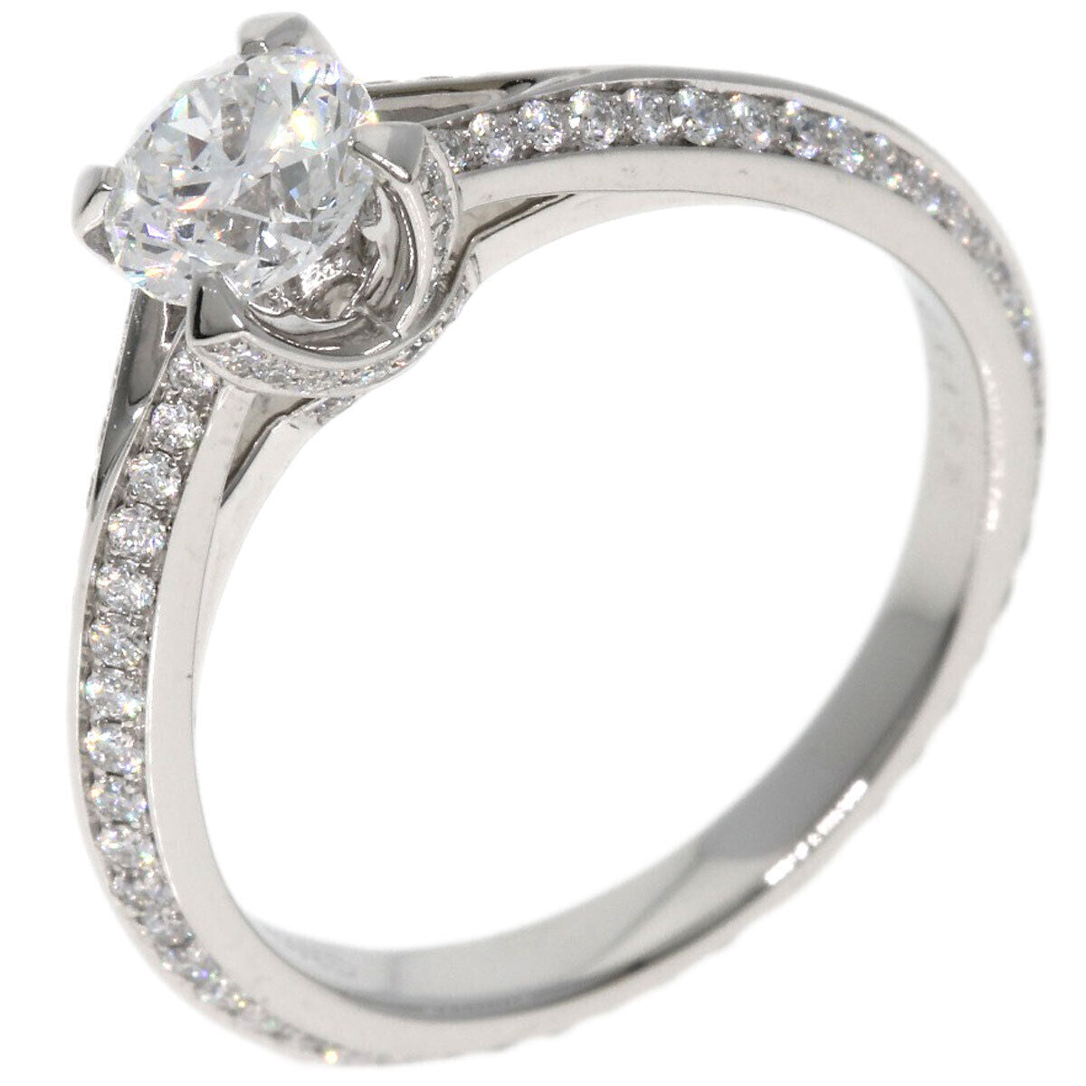 Graff Ring Legacy Round Diamond E-Vs1-Vg-F