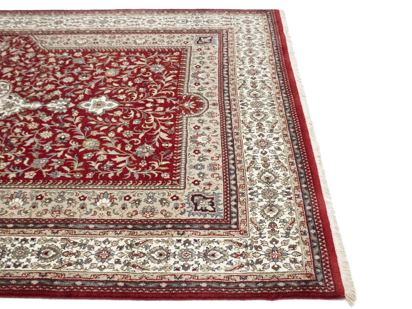 Extra Fine Handmade Wool Oriental Rug 6'5X9'9 Ft