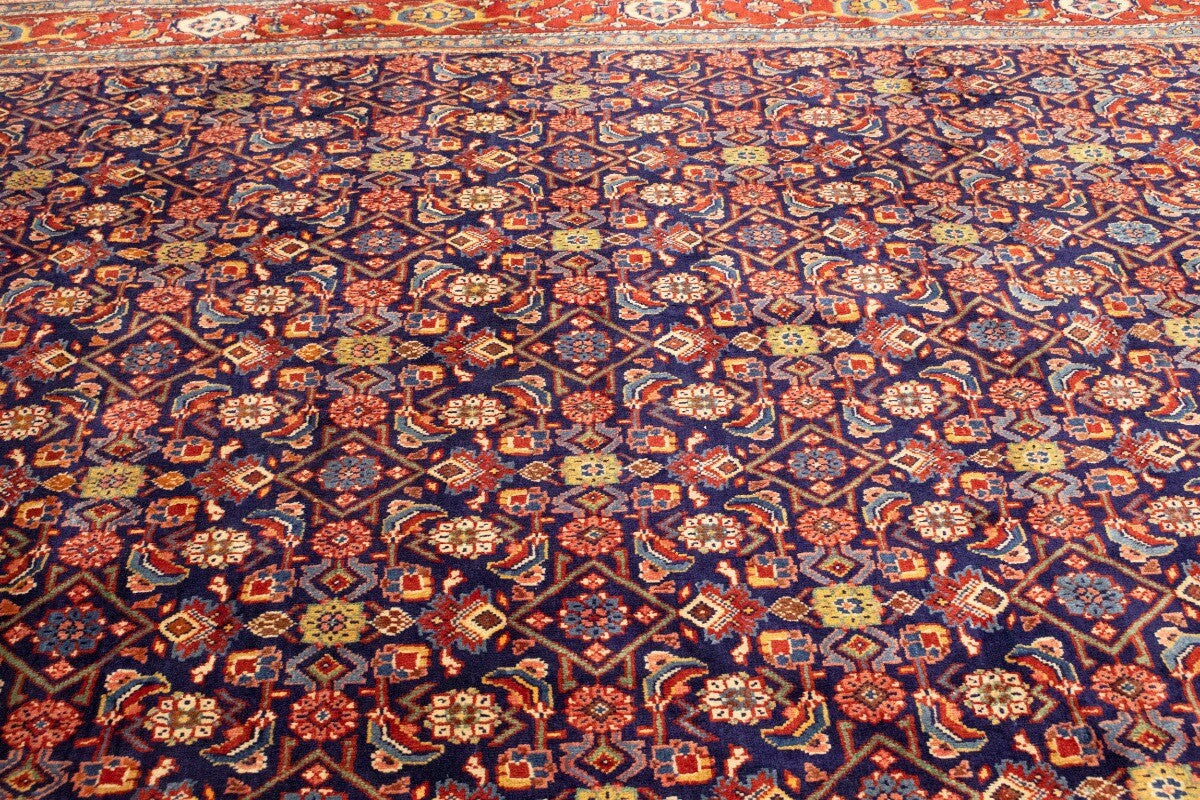 Extra Large Handmade Vintage Oriental Rug Carpet