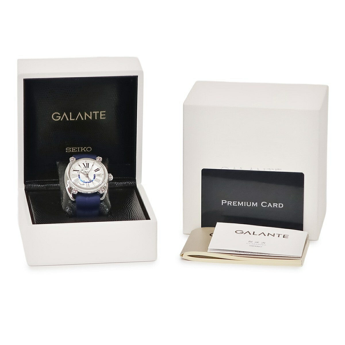 Seiko Galante Sbla111 White Case Size 43Mm Band Size 20.0Cm Used Watch #71014