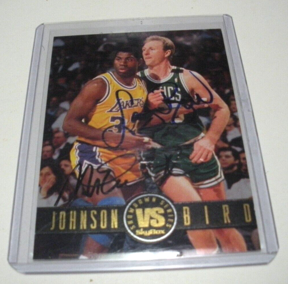 Larry Bird Magic Johnson Boston Celtics,Hof,Last