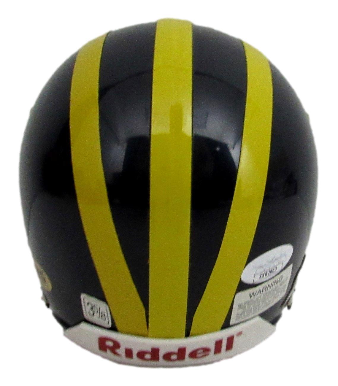 Bo Schembechler Autographed Mini Football Helmet