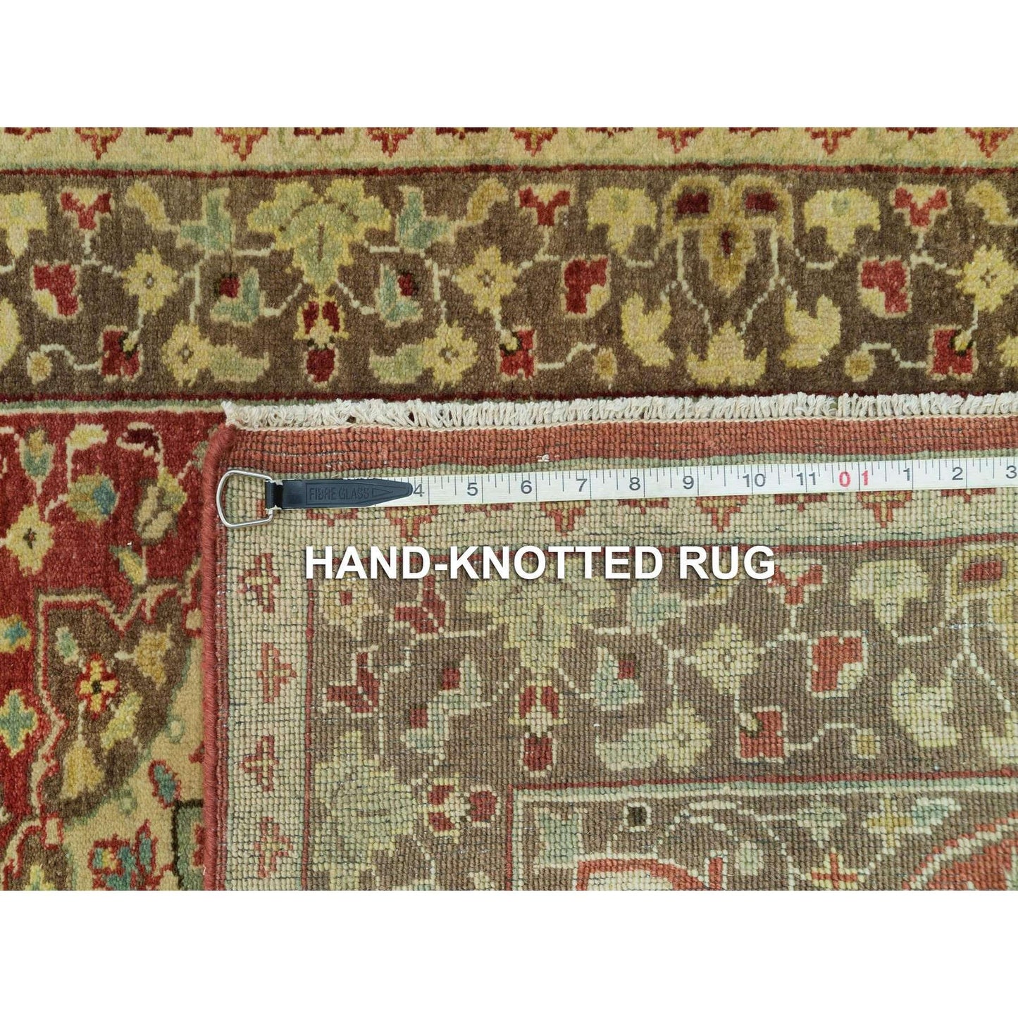 2'7"X18' Red Antiqued Haji Jalili Design Hand Knotted Wool Xl Runner Rug