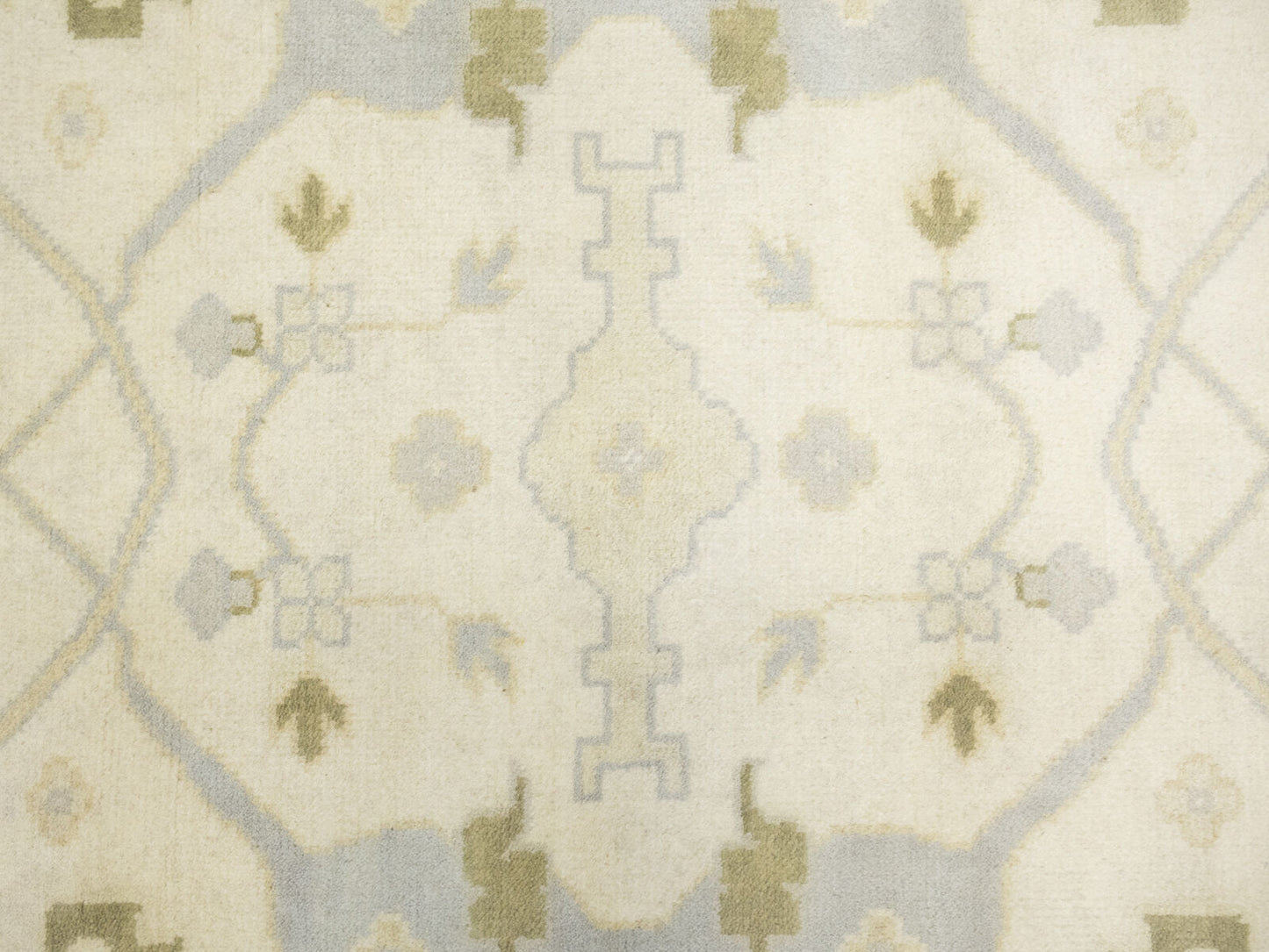 Handmade Extra Large Oushak Oriental Rug Muted