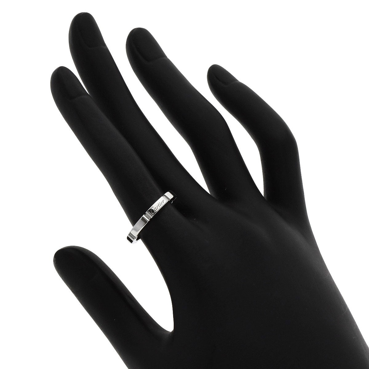 CARTIER PANTHERE #51 Ring K18 White Gold Mayon