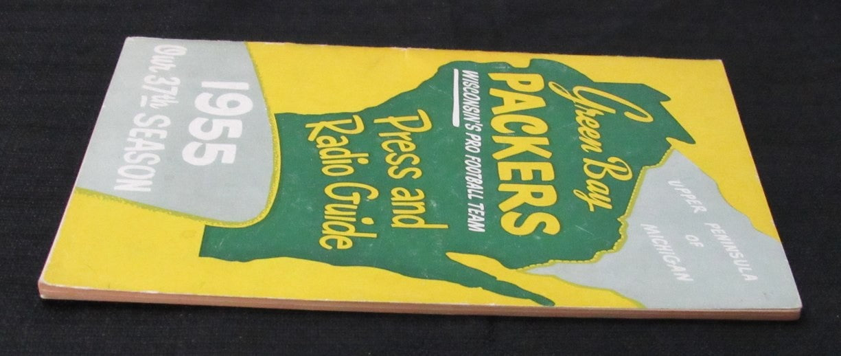 Vintage 1955 Green Bay Packers Press/Media Guide