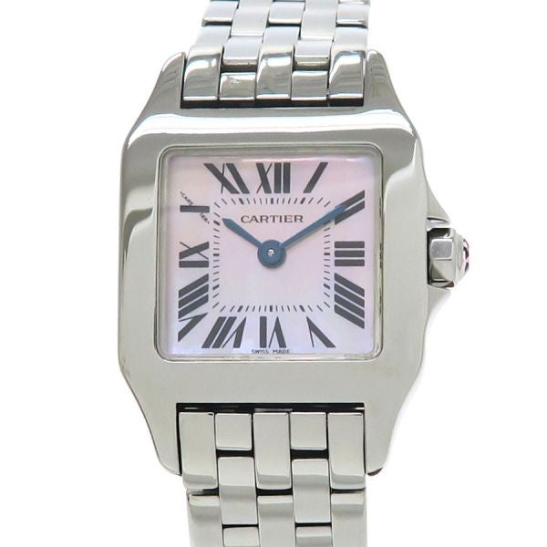 Cartier Santos De Moiselle Sm W25075Z5 Ladies Used Watch #41315