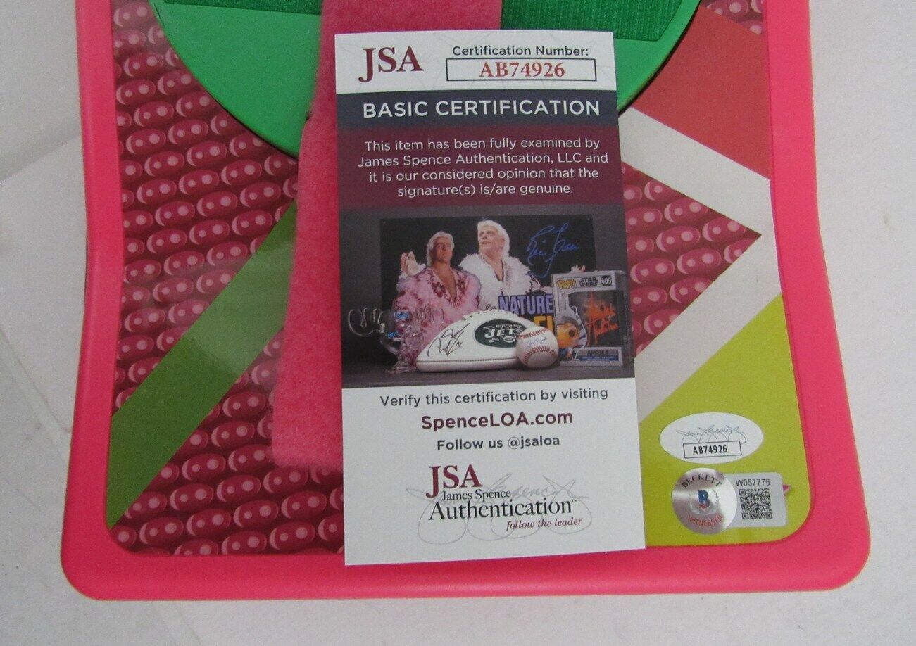 Michael J Fox/Christopher Lloyd Signed Back To