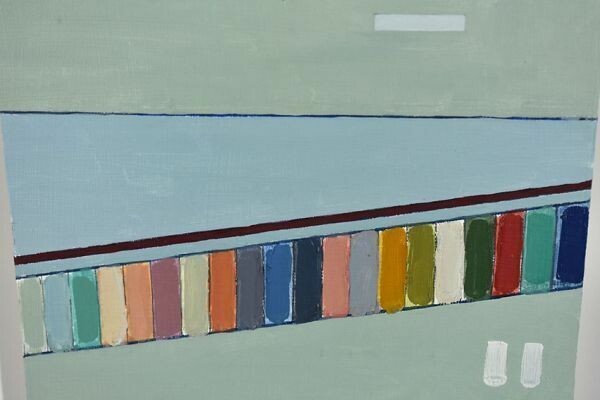 Fred Coppin 2020 Original Painting Oil On Panel Signed Framed Stairway Of Dreams