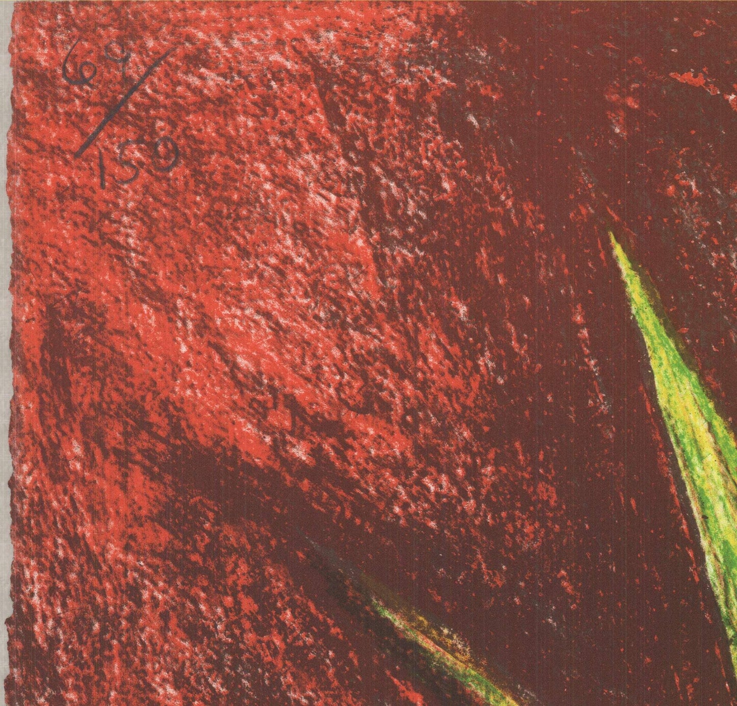 Rafael Ferrer American Dance Festival Signed " Serigraph Conte