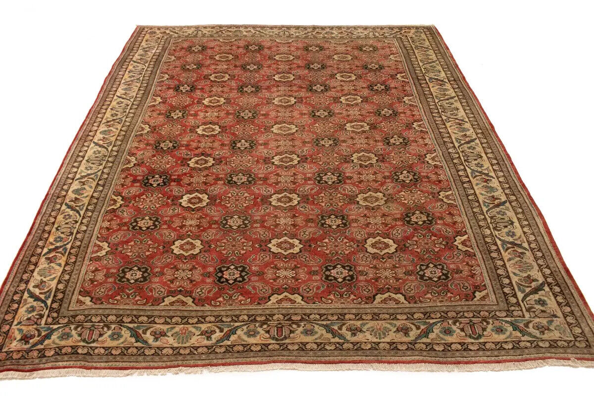 Antique Hand-Knotted Oriental Rug One-Of-A-Kind