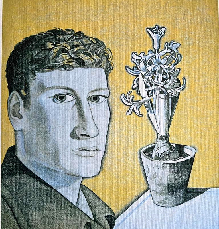 Lucian Freud Lithograph Coa Signature And Stamp