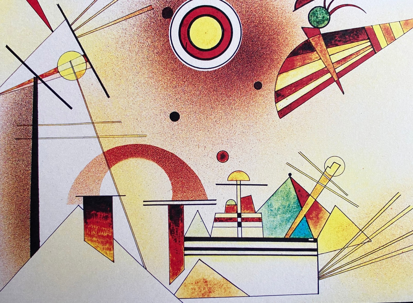 Wassily Kandinsky Lithograph Coa Josef Albers