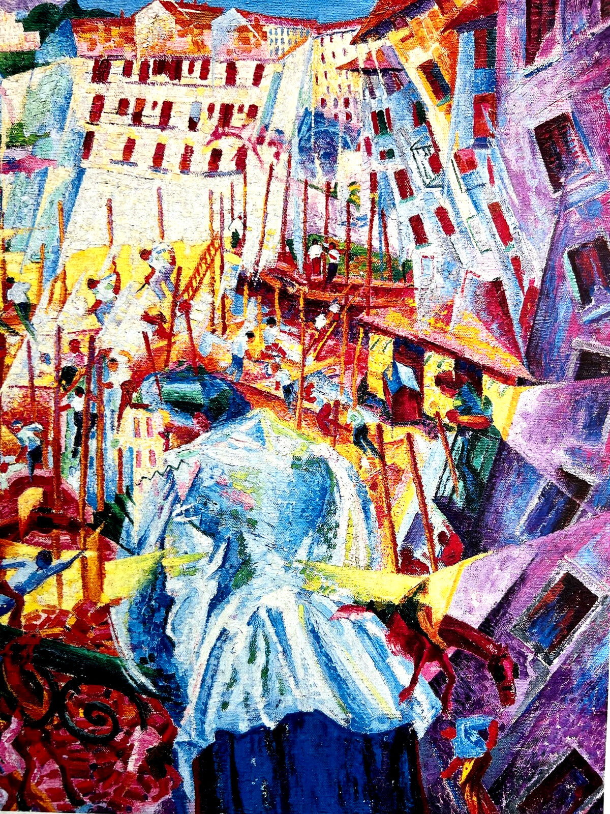 Umberto Boccioni Lithograph Coa Signed In Pen Numbered 180 In Pencil