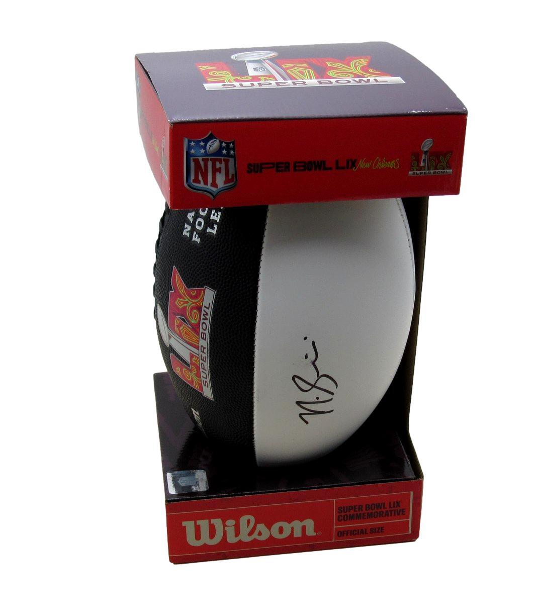 Nick Sirianni Signed/Auto Super Bowl Lix Logo
