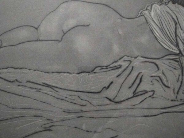 Matazo Kayama 1984 Original Etching Aquatint