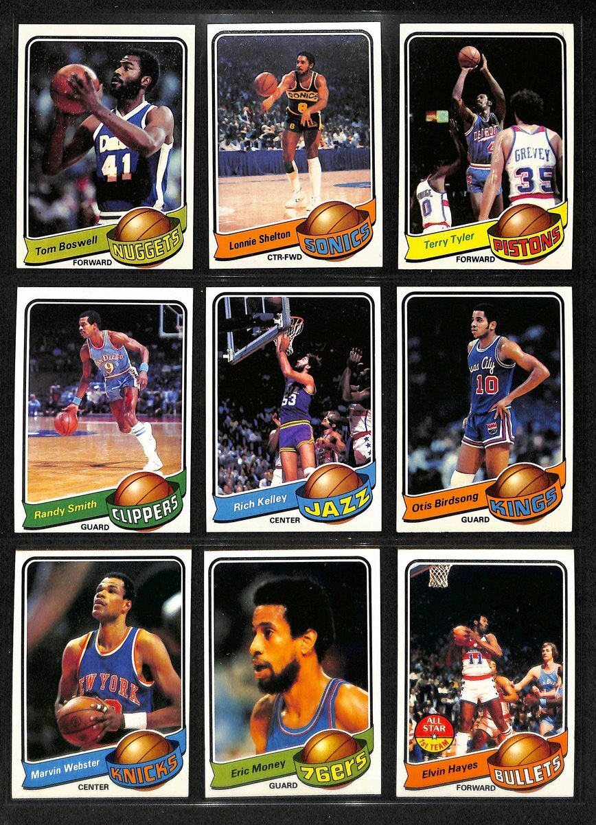 1979-80 Topps Basketball Complete Set (132)