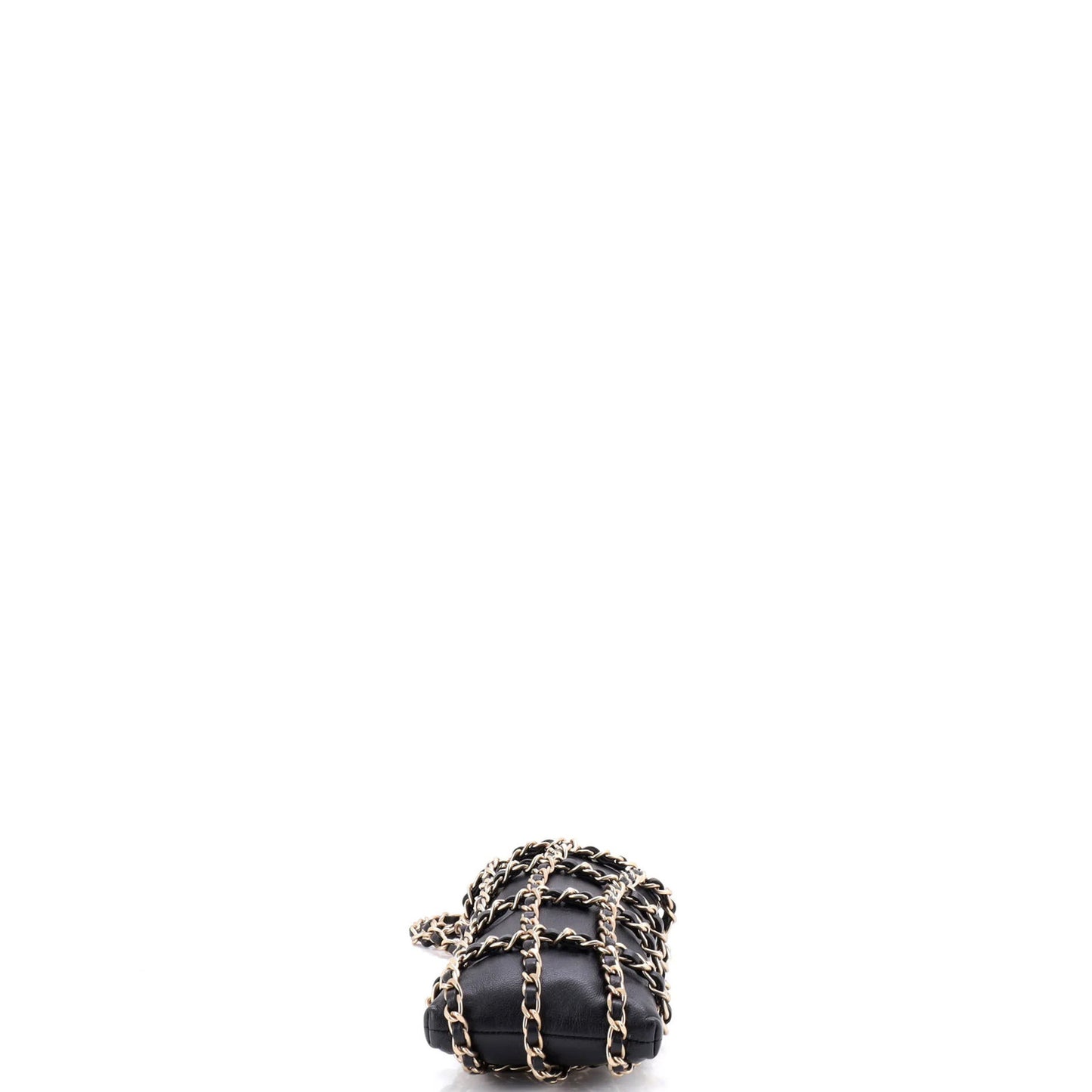 Chanel Tech Me Out Clutch With Chain Lambskin
